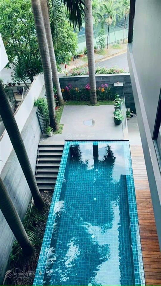 Biệt thự ven sông compound river mark trần não, q2  15x20  5 tầng  115 tỷ (tl)