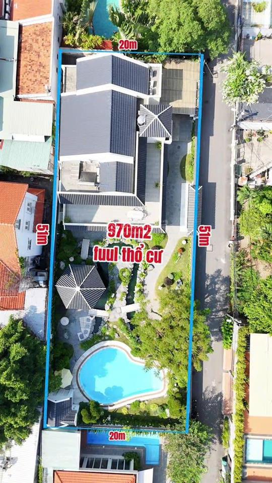 Bán dinh thự của doanh nhân đại gia ngành thép vn (tôn hoa sen)  thảo điền, q 2  51 x 19m  225tỷ