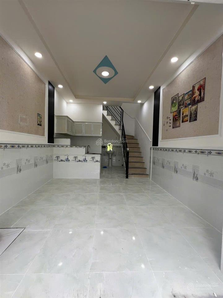 Chỉ 580 triệu là sở hữu căn nhà trệt lầu [4m*8m] nhà mới ở liền ngay hóc môn