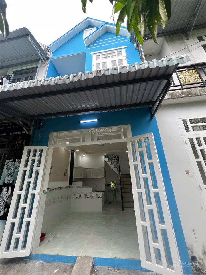 Chỉ 580 triệu là sở hữu căn nhà trệt lầu [4m*8m] nhà mới ở liền ngay hóc môn