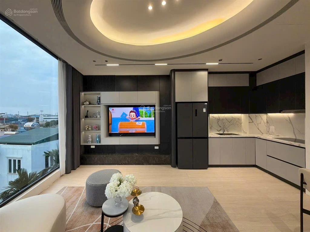 Nhà ngọc thuỵ  thiết kế 7 tầng thang máy  lô góc thoáng sáng  diện tích 40m2  full hết nội thất