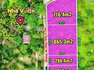 Bán 5 lô đất trung tâm xã khánh vĩnh ( sông cầu cũ ) gần tỉnh lộ 2 286m2 ngang 10m 700 triệu