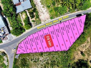 Bán lô đường nhựa quy hoạch 20m
thổ cư đối diện khu công nghiệp vcn diên thọ
cách ql27 116m2 650tr