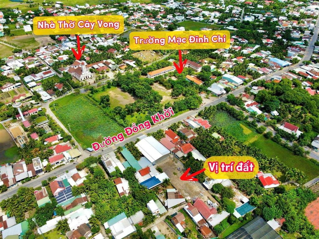 Bán đất xã diên khánh ( thị trấn diên khánh )95m2 giá chỉ 1tỷ 560 bao sổ oto tận nơi
