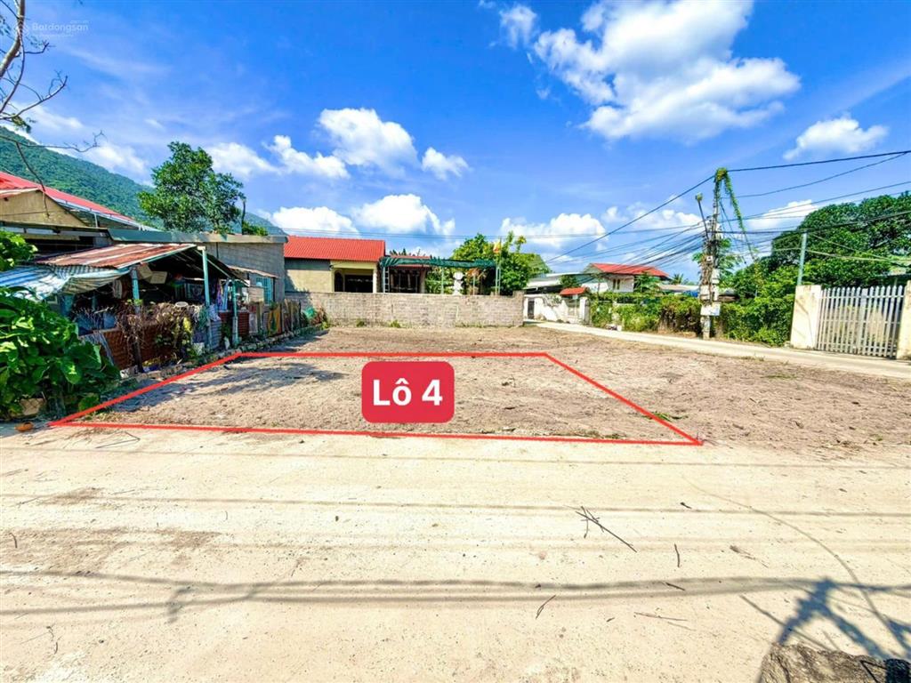 Bán lô đất thổ cư vị trí đẹp thuộc phường nam nha trang. diện tích 71,1m2 đất odt, đường rộng 6m