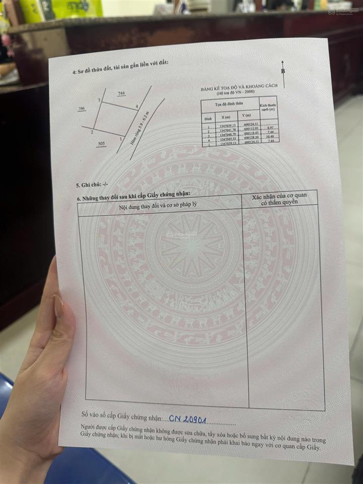 Bán lô đất thổ cư vị trí đẹp thuộc phường nam nha trang. diện tích 71,1m2 đất odt, đường rộng 6m