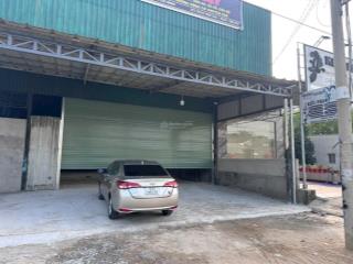 Cho thuê đất kèm 500mv nhà kho phường phú an,mặt tiền đường dt 744 gần ngã 4 phú thứ