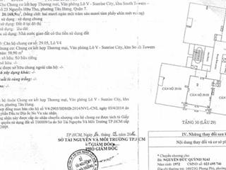 Căn hộ sunrise city south tầng 30 ngang 6,75m có ban công,có hỗ trợ bank