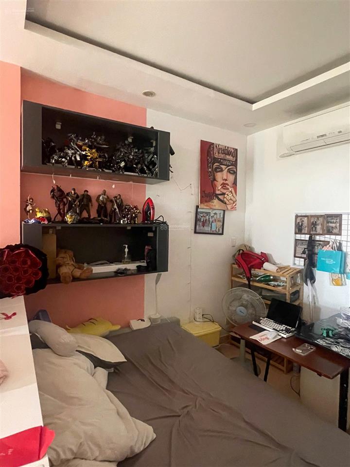 Nhà trệt 3 lầu kdc an phú hưng đối diện trường thcs nguyễn thị thập,đường nhựa 6m thông