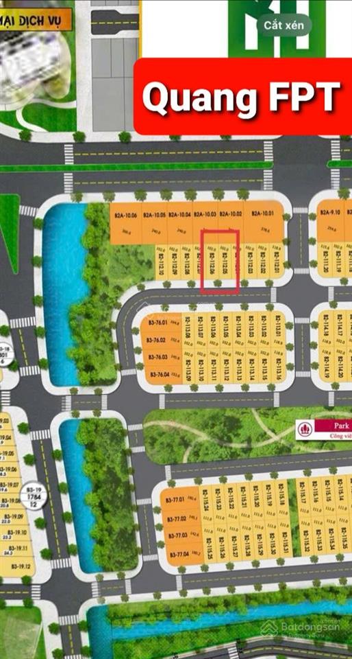 Văn phòng quang fpt  bán cặp đất fpt đấu lưng nam kỳ