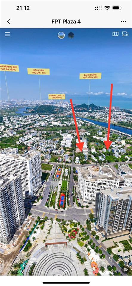 Văn phòng quang fpt  bán cặp đất fpt đấu lưng nam kỳ