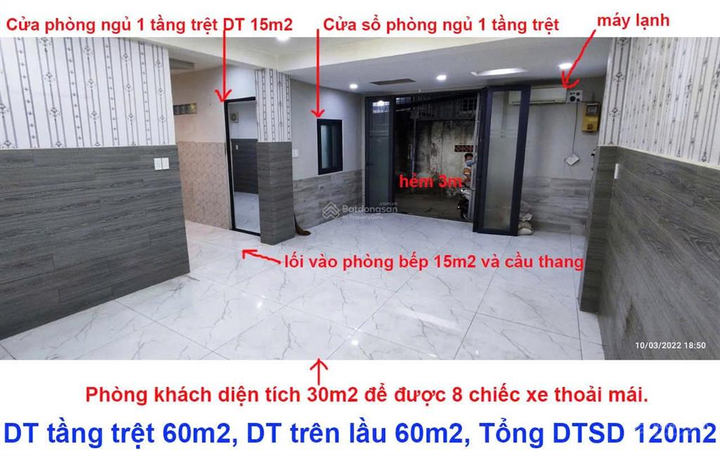 Chính chủ cho thuê nhà mới đẹp 3pn, 3wc, 3 máy lạnh 120m2