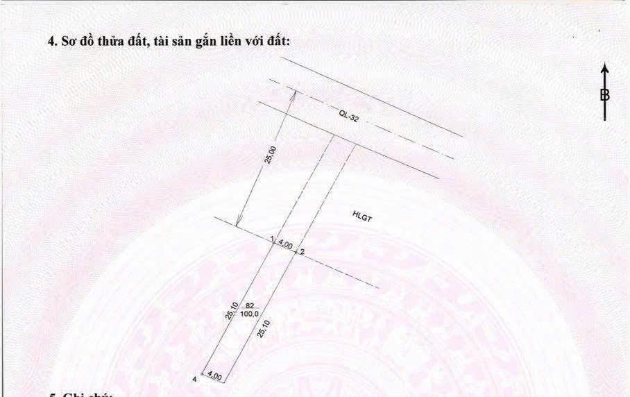 Hàng hot, siêu hiếm. lô đất đẹp mặt đường 32 ở chợ nhông, vật lại, hn
