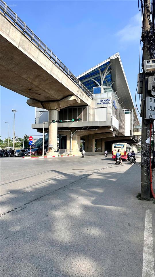 Bán nhà c4 mặt phố nhổn  gần cổng chào hoài đức  hn  kinh doanh đỉnh cao