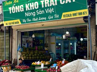 Bán nhà c4 mặt phố nhổn  gần cổng chào hoài đức  hn  kinh doanh đỉnh cao