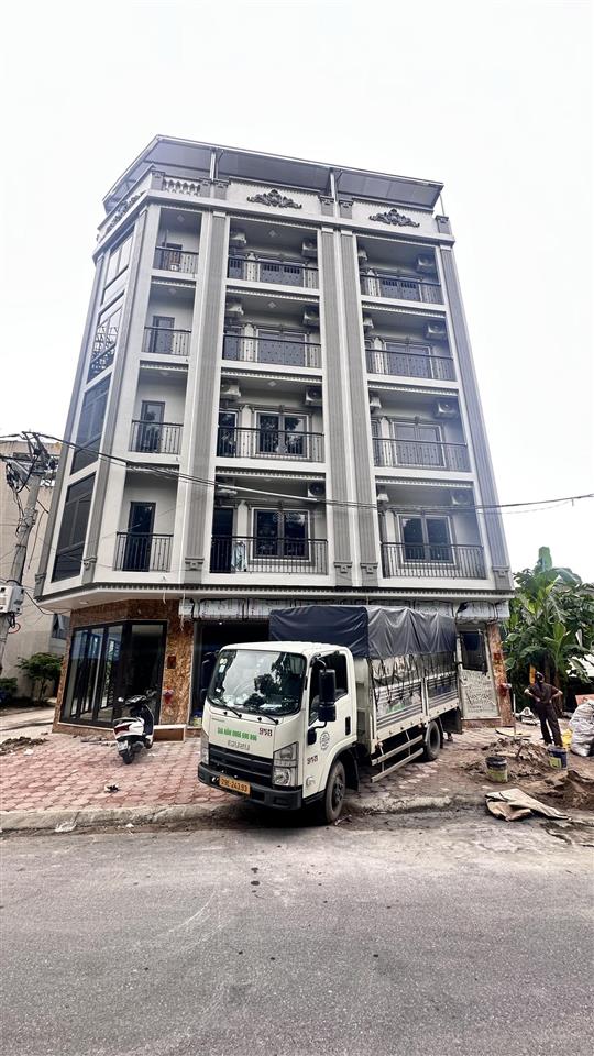Nhà 6 tầng thang máy hoài đức  ô tô tải tránh trước nhà