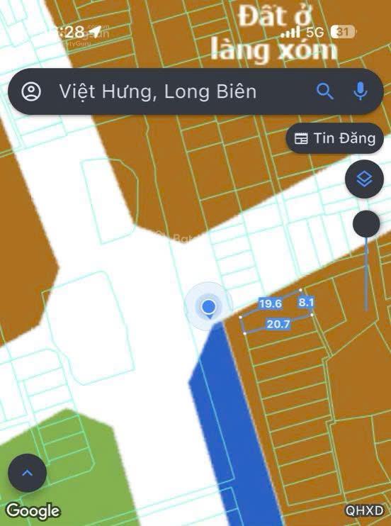 Bán đất phố việt hưng 132m2 mặt tiền 25m  lô góc 2 mặt tiền 3 mặt thoáng  tương lai cực sáng