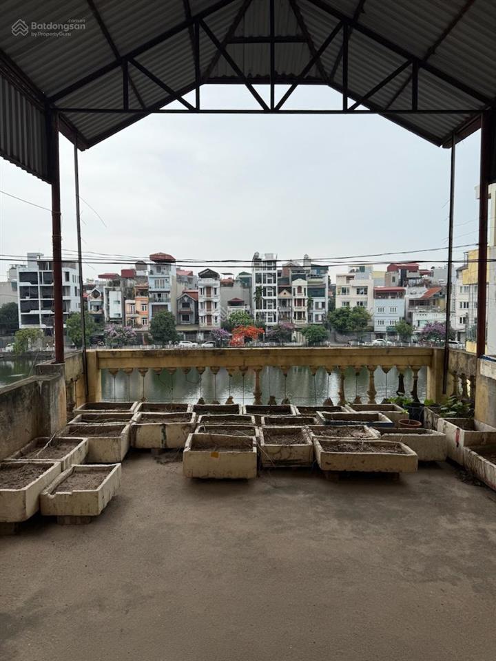 Bán đất mặt view hồ bồ đề  175m mt 6m  ô tô tránh  3 thoáng  xây toà hoặc biệt thự sân vườn