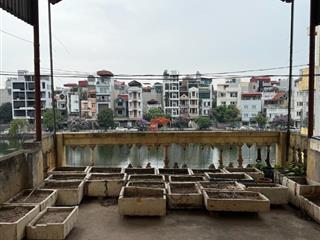 Bán đất mặt view hồ bồ đề  175m mt 6m  ô tô tránh  3 thoáng  xây toà hoặc biệt thự sân vườn