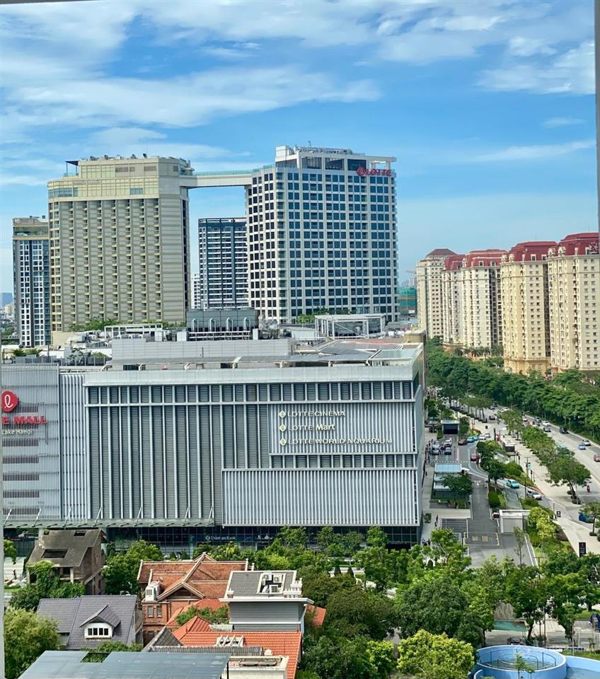 Hơn 5 tỷ sở hữu ngay  chung cư vườn đào  60m tầng trung  view cầu nhật tân  sổ đỏ lâu dài