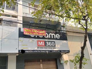 Cho thuê nhà mt đường số 7a cư xá bình thới, p8, q11 20tr