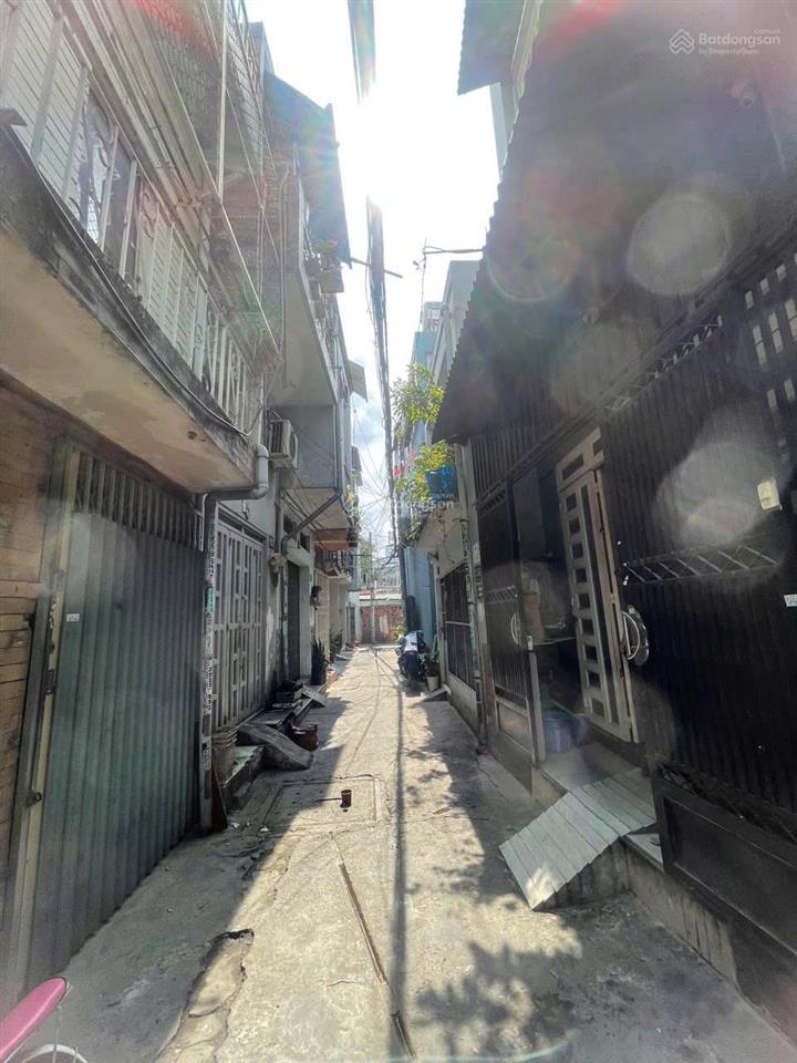 Cho thuê nhà hẻm 3m (bg) bà hom, p13, q6 8tr