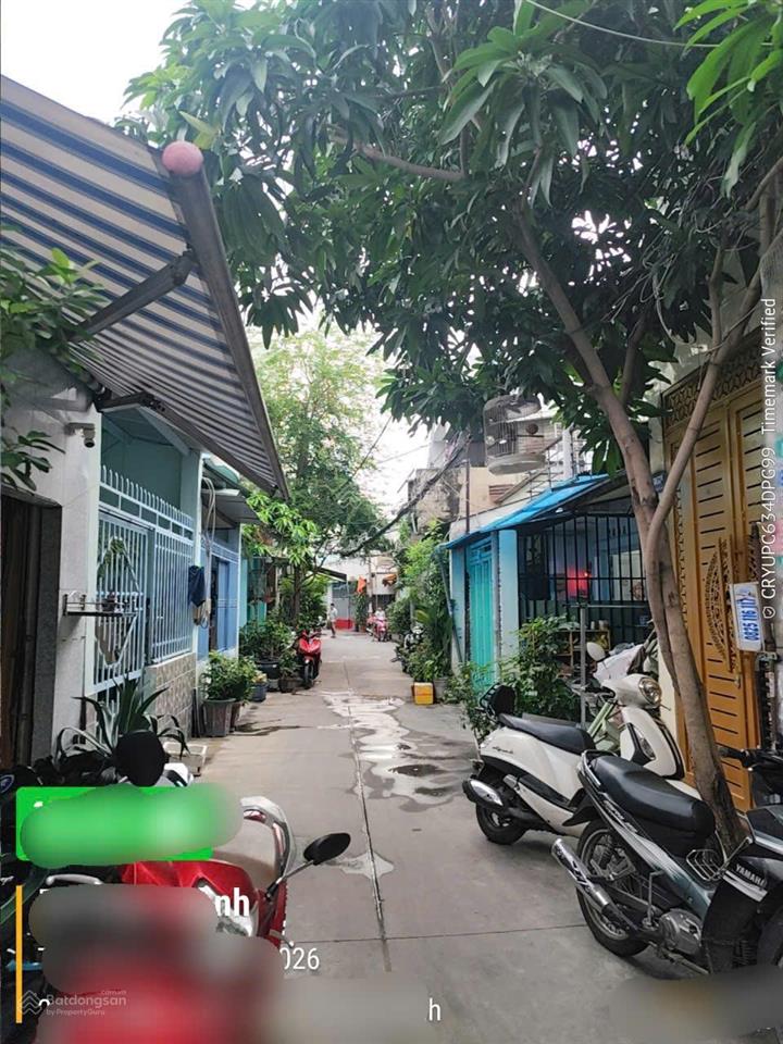 Bán nhà hẻm 4m(xh) bà hom, p.13, q.6, 6.3 tỷ.