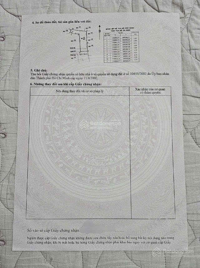 Bán nhà hẻm 3m (0xk) lý thái tổ, p.10, q.10, 7.65 tỷ