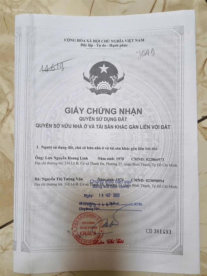 Bán nhà hẻm 4m (xt) phạm văn bạch, p. 15, q.tb, 6,7 tỷ, full nội thất