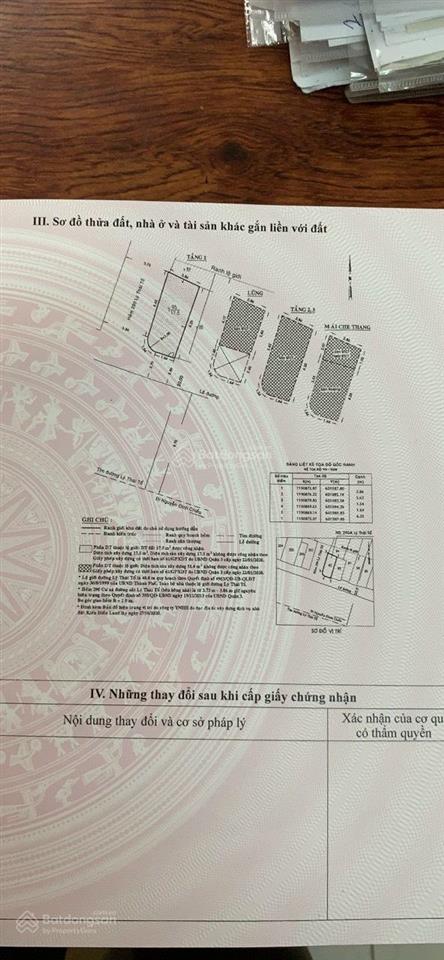 Chính chủ bán nhà giá rẻ căn gốc 2mt 290a lý thái tổ, p.1, q.3, 8,2 tỷ.