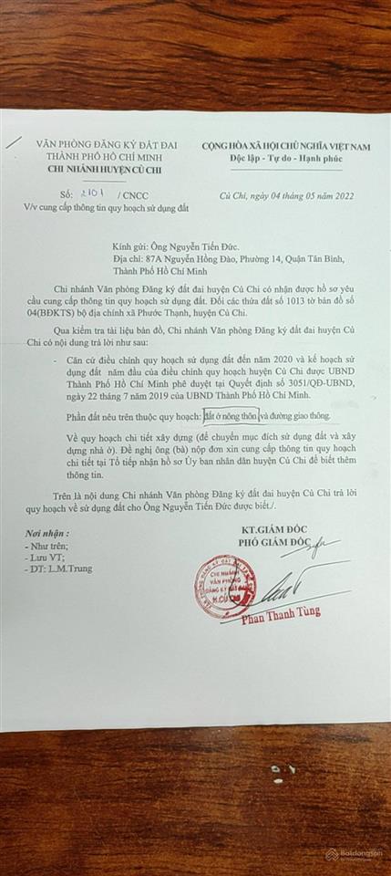 Chính chủ bán biệt thự vườn giá rẻ mt 149 võ văn điều x. phước thạnh, h. củ chi, 3.29tỷ
