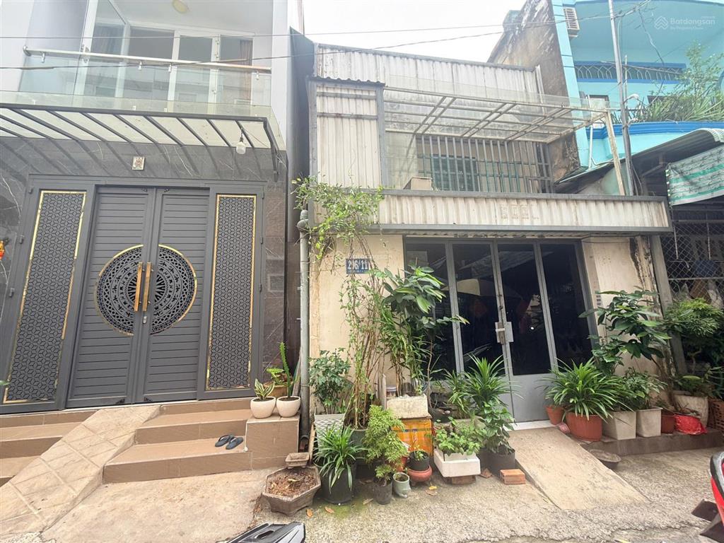 Bán nhà hẻm 3m (0xh), chợ lớn, p. 11, q. 6, 4,8 tỷ