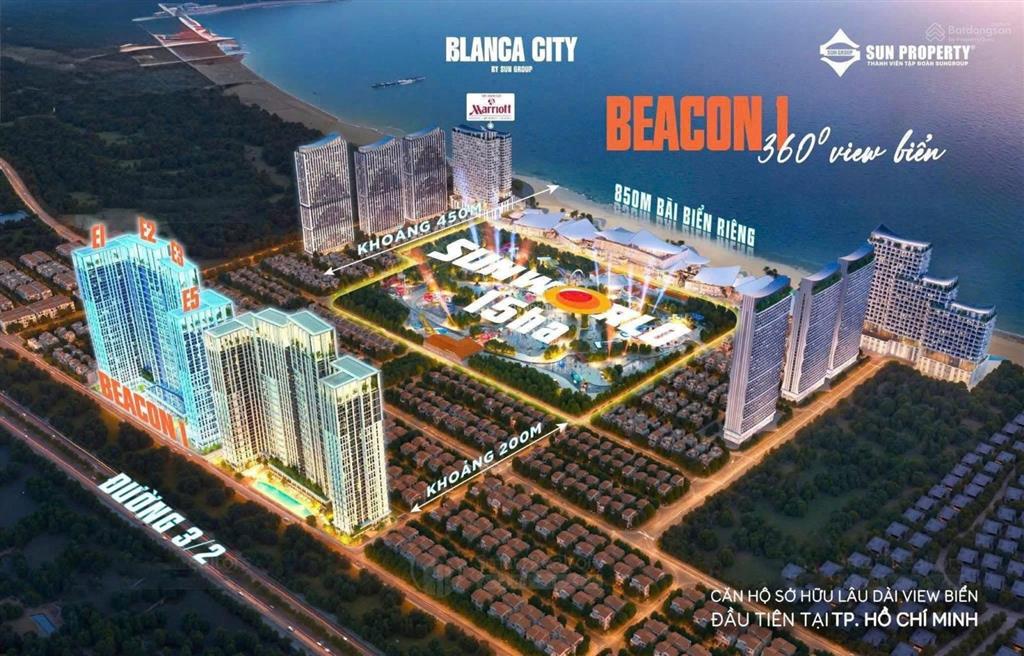 Độc quyền 10 căn suất ngoại giao (quỹ căn hiếm) tại blanca city. toà tháp căn hộ sở hữu lâu dài.