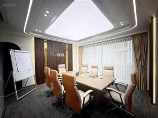 Cho thuê văn phòng tại ngọc lâm. full đồ ghê với bàn giám đốc. 2 tầng 160m² sử dụng thang máy