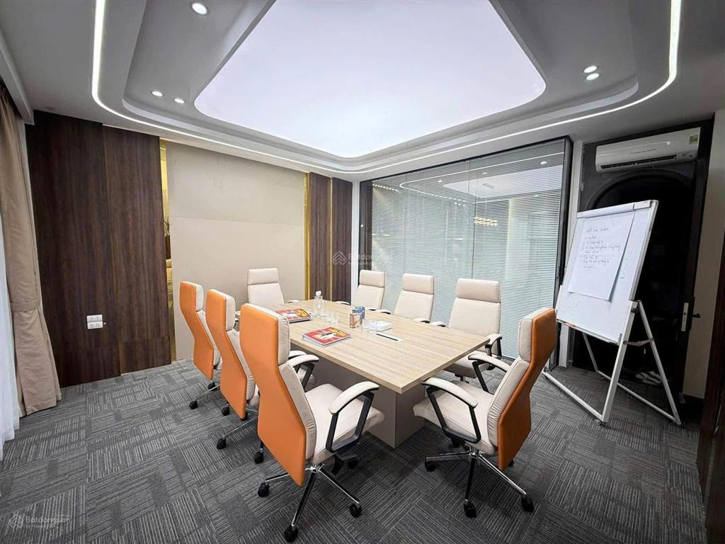 Cho thuê văn phòng tại ngọc lâm. full đồ ghê với bàn giám đốc. 2 tầng 160m² sử dụng thang máy