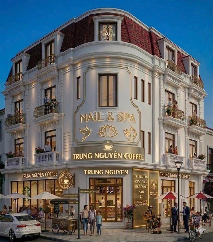 Nhà phố góc 2 mặt tiền siêu vip  trực diện chợ cái vồn
