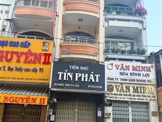 Chính chủ bán nhà hẻm xe hơi kinh doanh đường cmt8 q10 dt 3.7x20 kc 4 lầu giá 11,2 tỷ