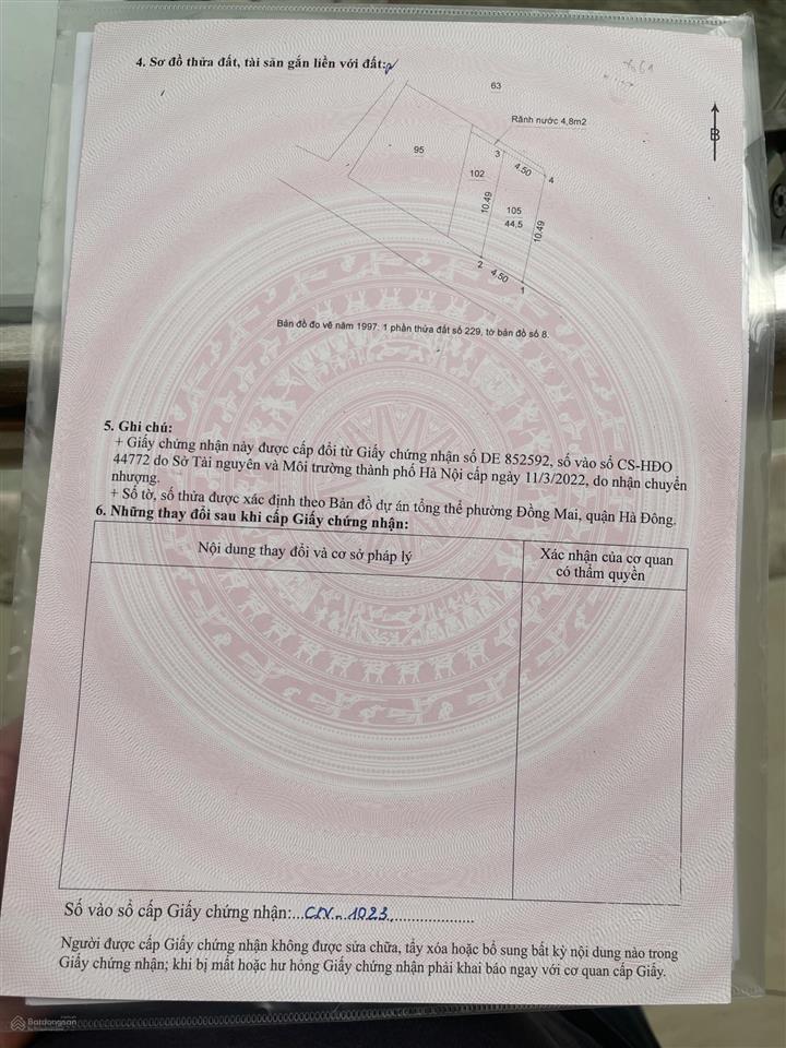 4.9 tỷ lô góc 45m2  3 mặt thoáng, ngõ thông oto tải qua nhà, cách trục chính oto tải tránh 10m