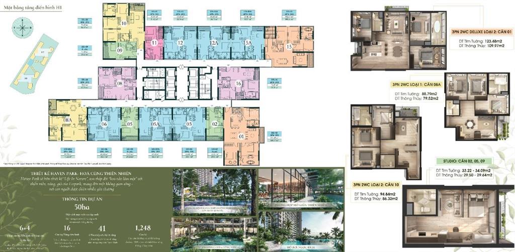 Cần bán gấp căn 3 phòng ngủ trục 01 toà haven park ecopark, giá cực sốc 8.3x tỷ