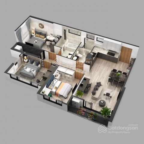 Chủ nhà cần bán căn 3 ngủ diện tích 97m sky oasis view đảo