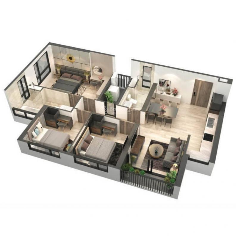 Chủ nhà gửi bán gấp căn 3 ngủ skyoasis view đảo giá cực tốt 5,7 tỷ
