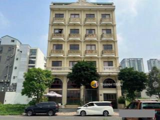 Bán toà nhà quận 2 ngay kdc huy hoàng p. tml q2, dt 288 m2(16m x 18m) hiện trạng gồm hầm + 7 tầng