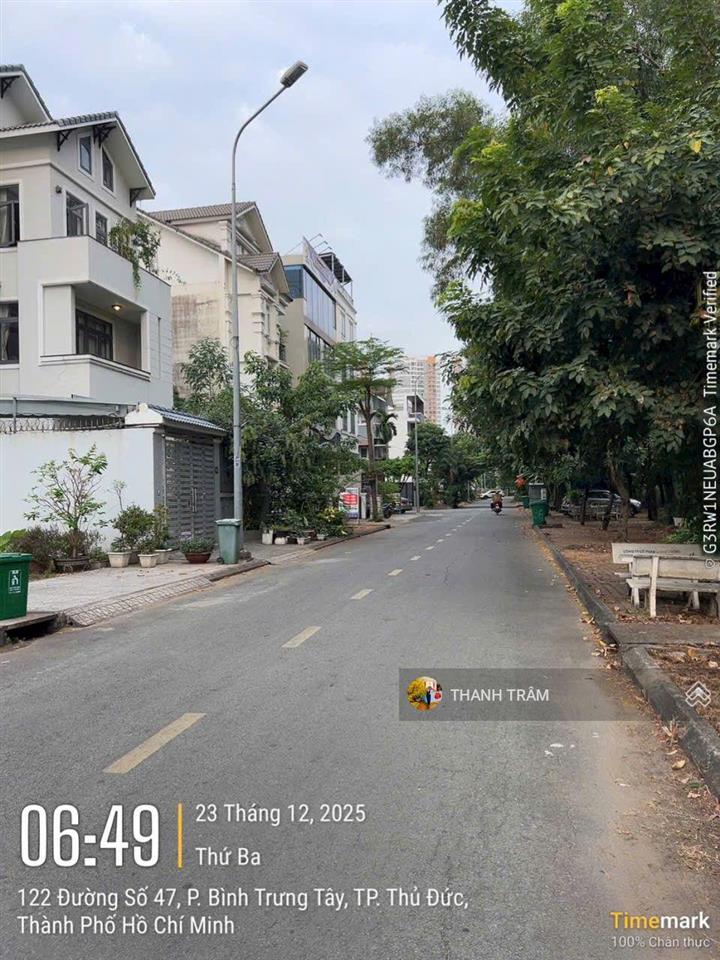 Bán đất thế kỷ 21 phường bình trưng tây, q.2 , dt 5mx20,5m= 102,5m2 giá 195 triệu/m2, giá tốt