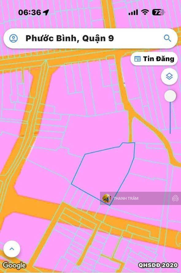 Bán 945,5m2 khu phước bình quận 9, xây dựng cao tâng, đối diện là global city, giá 44 triệu/m2