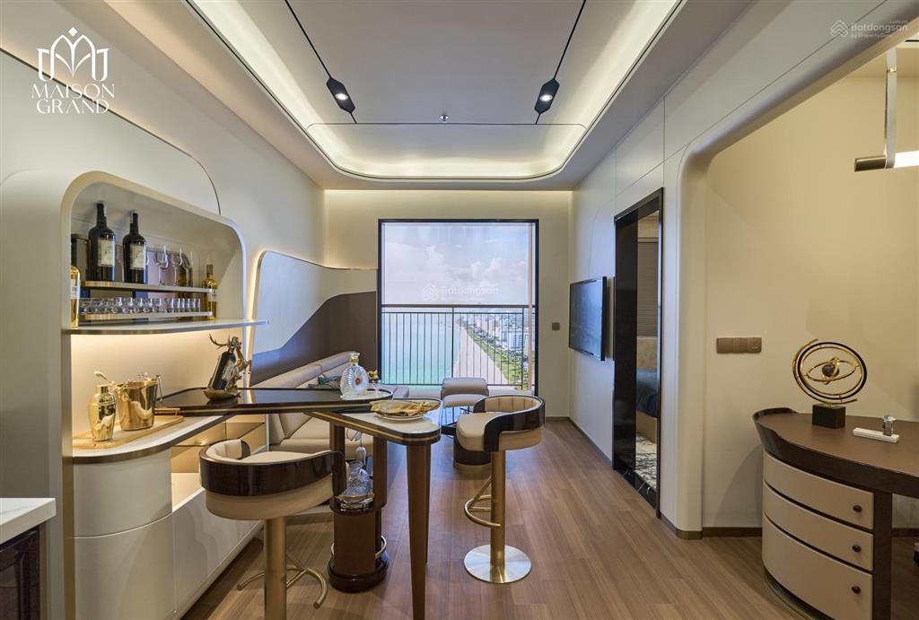 Lựa chọn vàng lúc này ch 2pn hạng sang full nội thất maison grand  quý 2 nhận nhà cho thuê 15tr/th