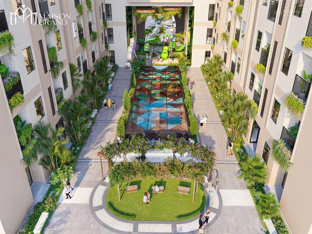 Lựa chọn vàng lúc này ch 2pn hạng sang full nội thất maison grand  quý 2 nhận nhà cho thuê 15tr/th