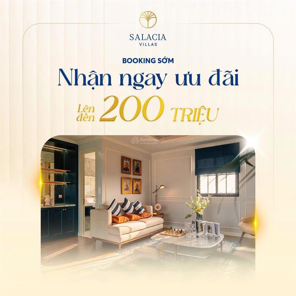 Salaciacompound villa, nhà phố chuẩn resort gđ1số lượng có hạn giá từ 4,7 tỷtrả chậm 48 tháng