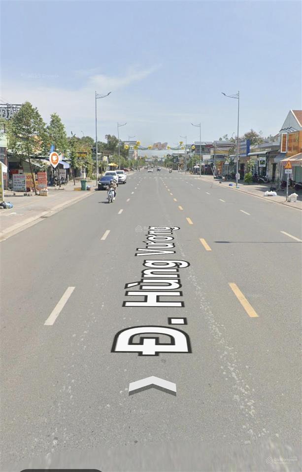 Cho thuê nguyên căn dài hạn mặt tiền hùng vương đoạn sầm uất 10x35m nở hậu 15m 400m2sd giá 25tr/th