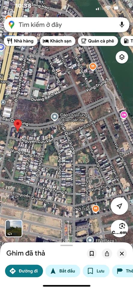 Bán đất đào duy tùng, hòa hải, ngũ hành sơn, đà nẵng, 18 tỷ, 375m2