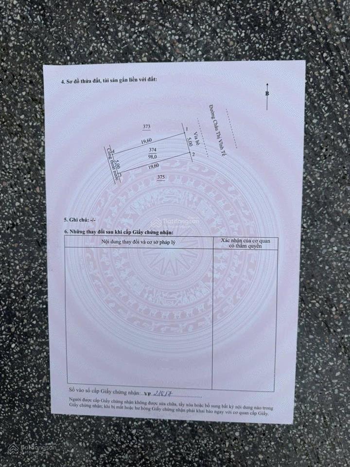 Bán đất tại châu thị vĩnh tế, 392m2, giá cực tốt, gần biển võ nguyễn giáp, gần bãi tắm mỹ khê